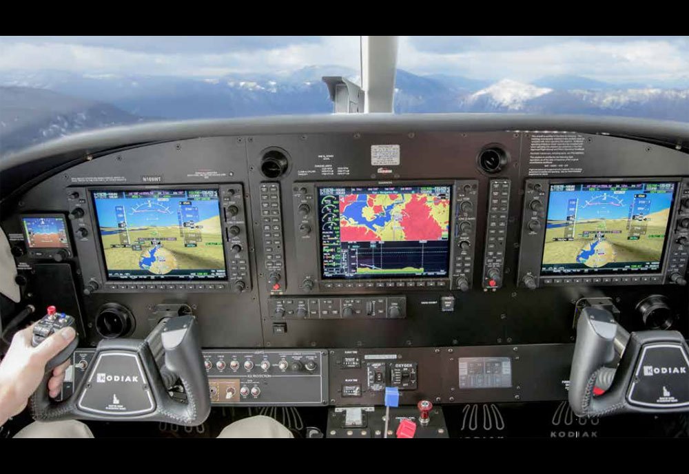 Quest Kodiak Light Utility Series Ii Aircraft Cockpit A4 Photo Print