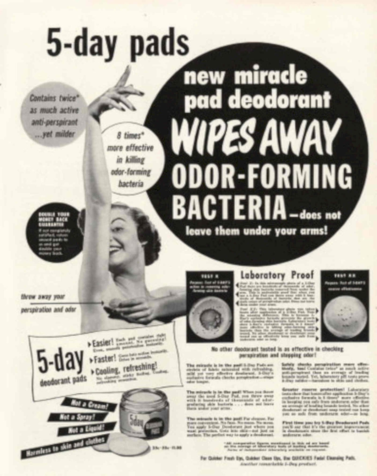 Quick Peek Pads 1950s Vintage Retro Advert Poster
