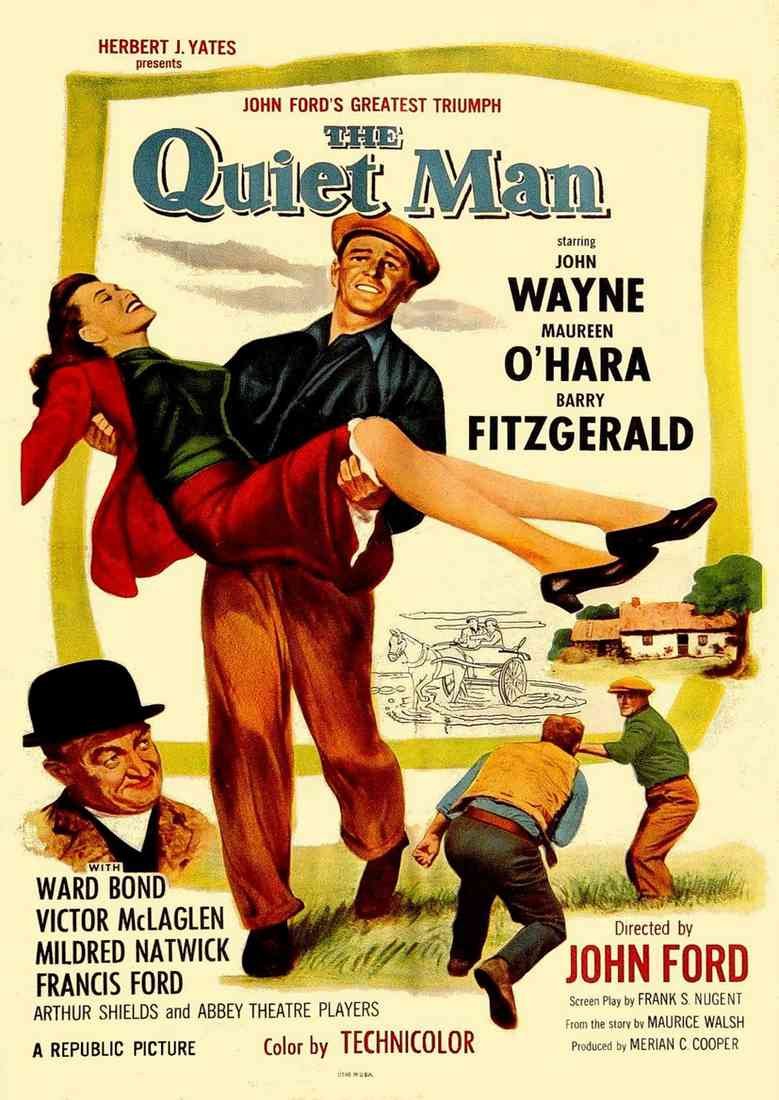 Quiet Man The 01 Film A4 Photo Print