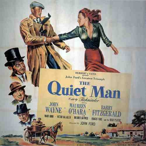 Quiet Man The 01 film star poster A4 Photo Print