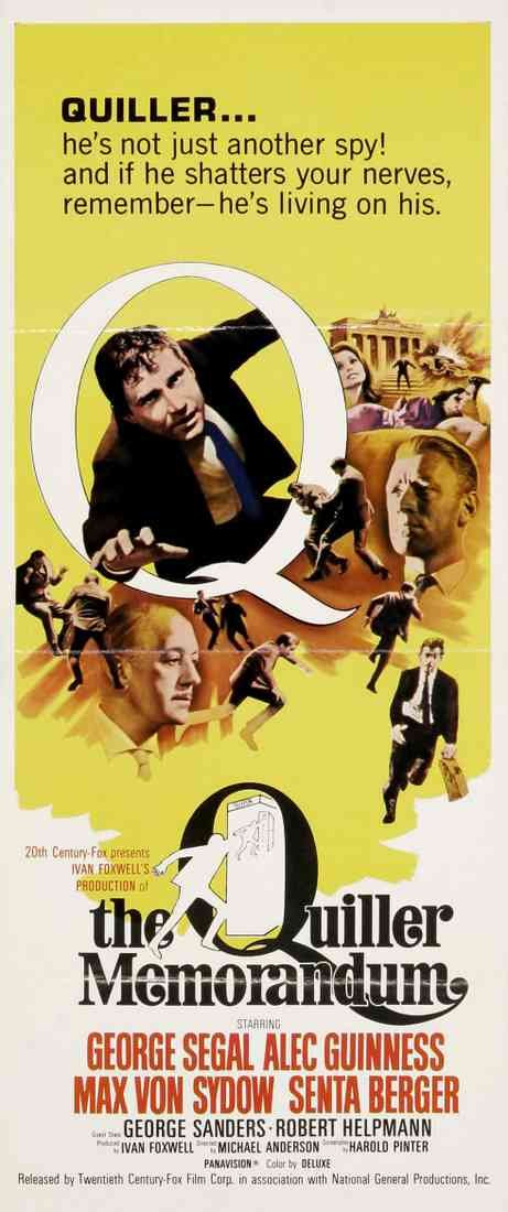 Quiller Memorandum The 02 Film A4 Photo Print