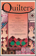 Quilters Actresses QuiltThearte Vintage Retro Advert Poster