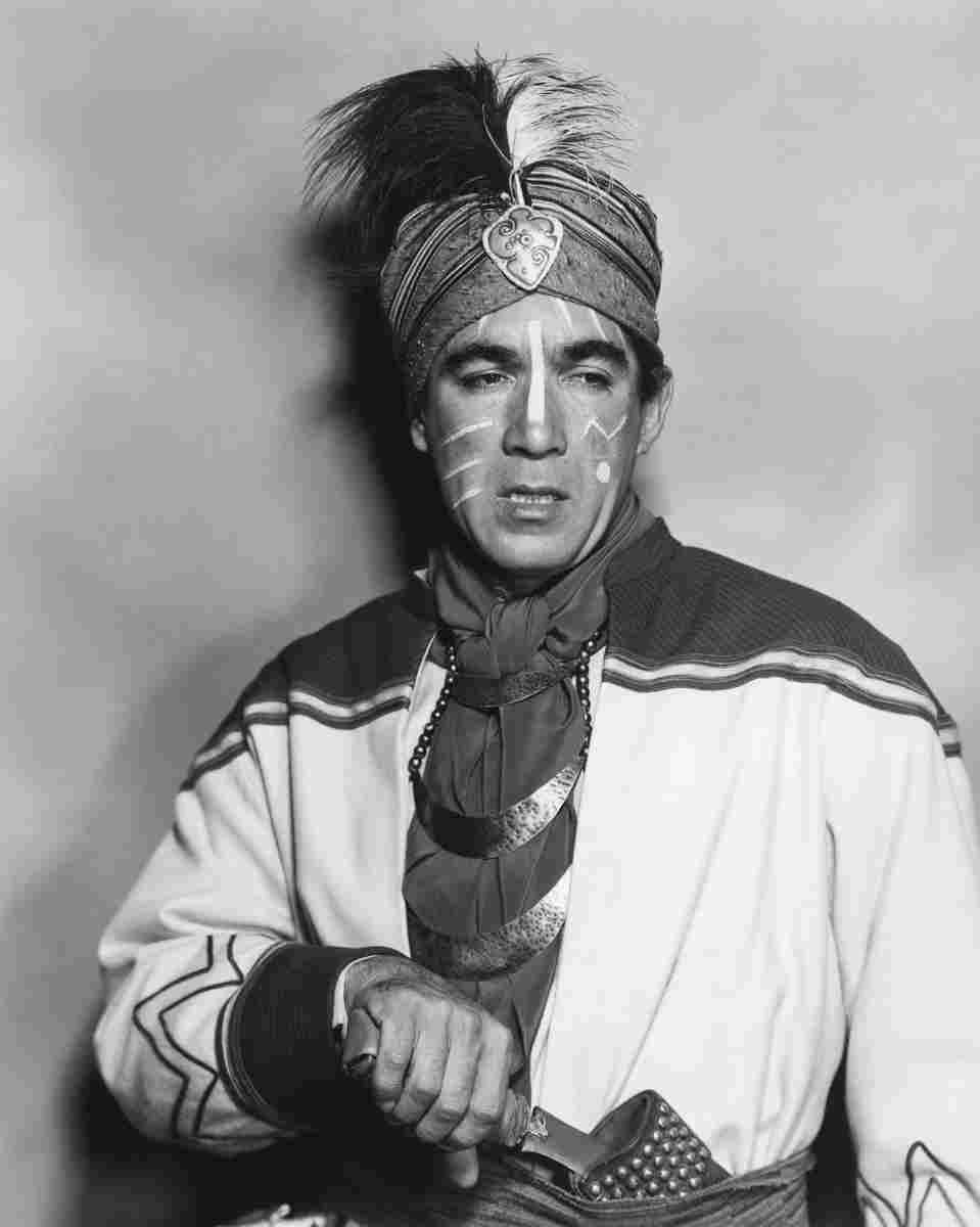 Quinn Anthony Seminole 1 film star poster A4 Photo Print