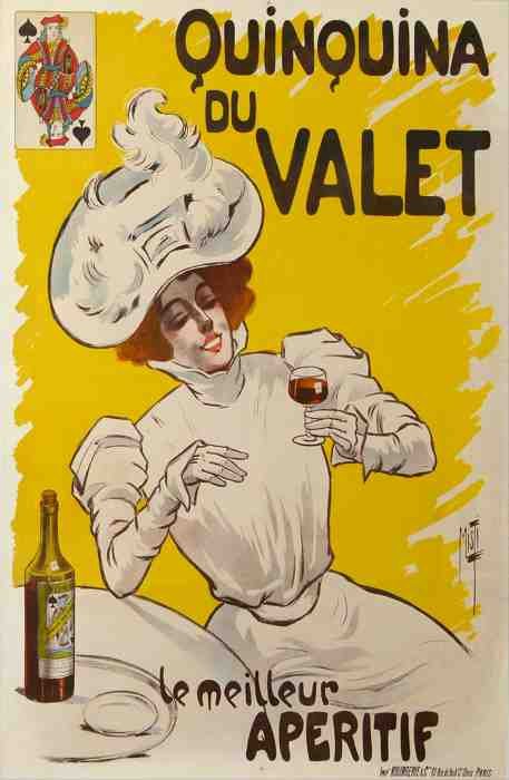 Quinquina Du Valet The Best Apertif Vintage Advert A4 Photo Print