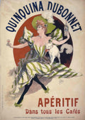 Quinquina Dubonnet Aperitif 2 Vintage Retro Advert Poster