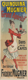 Quinquina Mignier Aperitif Vintage Retro Advert Poster