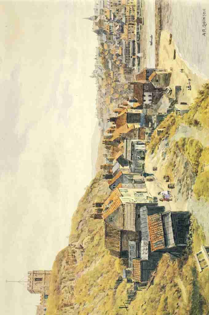 Quinton Alfred 1853 1934 East Cliff Whitby Yorkshire A4 Photo Print