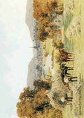 Quinton Alfred 1853 1934 Ross on Wye from the Meadows A4 Photo Print
