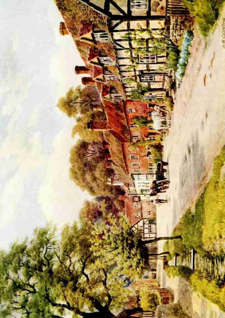 Quinton Alfred 1853 1934 Rural England 1912 Elmley Castle Worcester A4 Photo Print