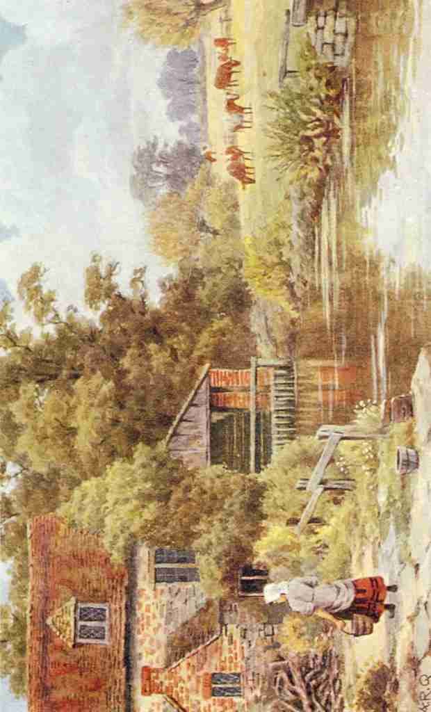 Quinton Alfred 1853 1934 Somerford Mill Upper Thames Gloucestershire A4 Photo Print