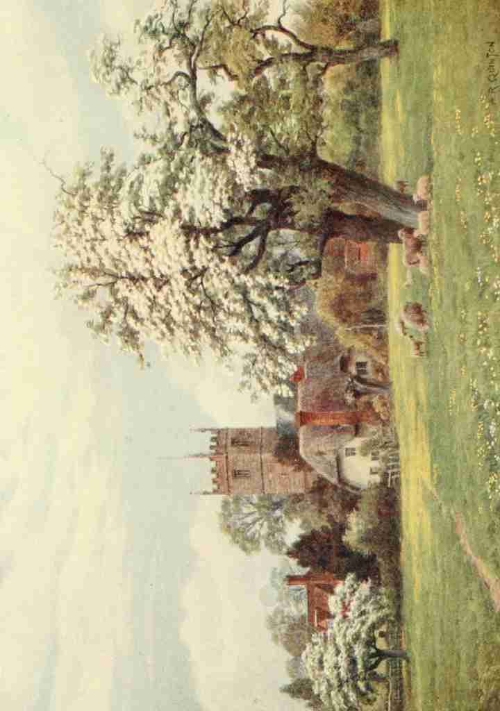 Quinton Alfred 1853 1934 The Avon & Shakespeares Country 1910 Great Comberton A4 Photo Print