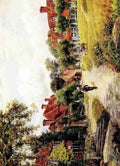 Quinton Alfred 1853 1934 The Cottages and the Village Life of Rural England 1912 Kent Groombridge Vintage A4 Photo Print