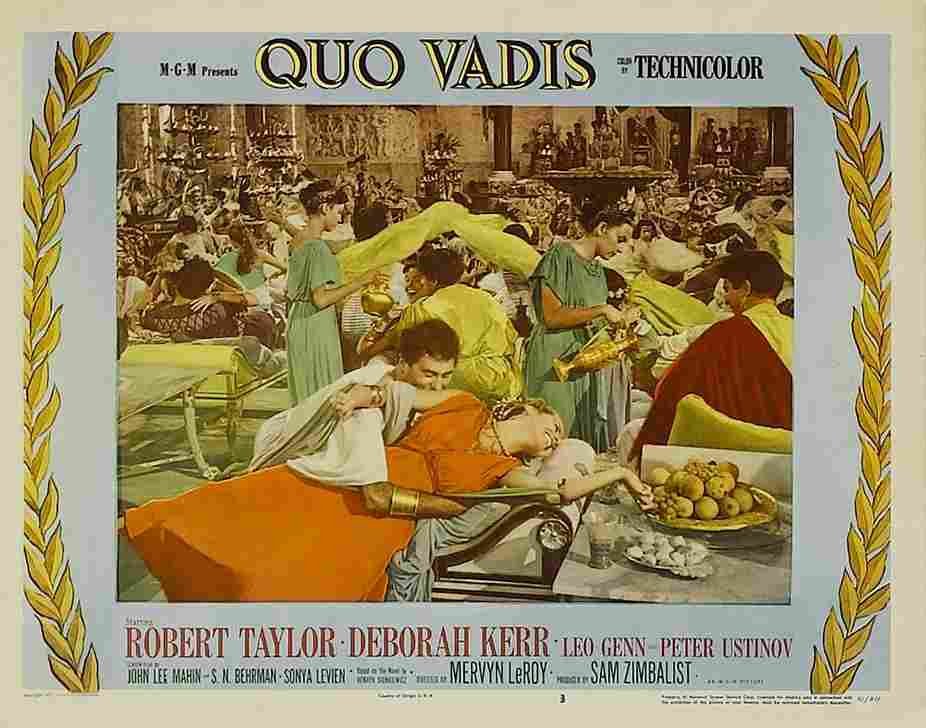 Quo Vadis 1951 09  film star poster A4 Photo Print