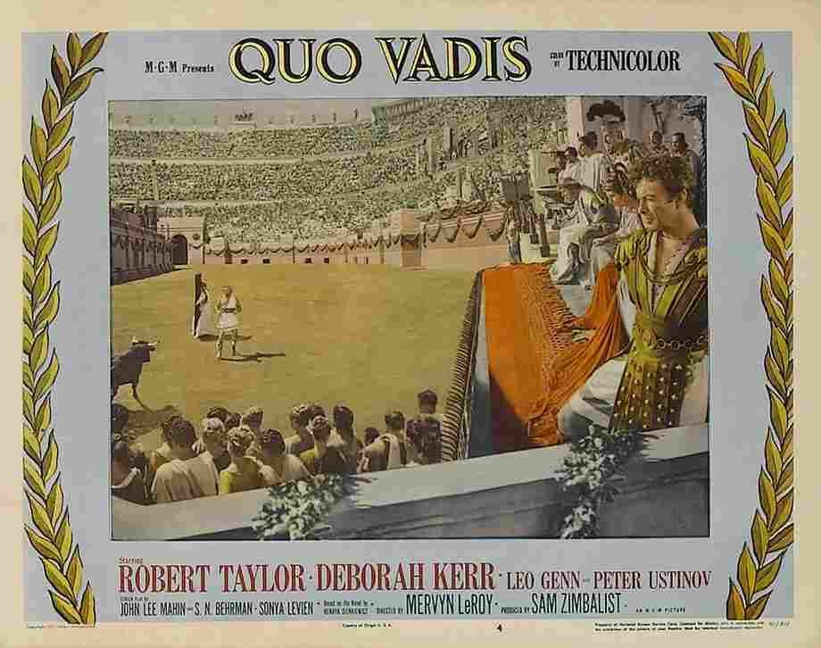 Quo Vadis 1951 10  film star poster A4 Photo Print