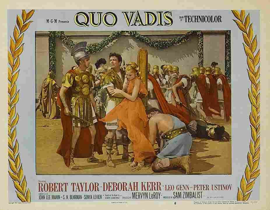 Quo Vadis 1951 12  film star poster A4 Photo Print