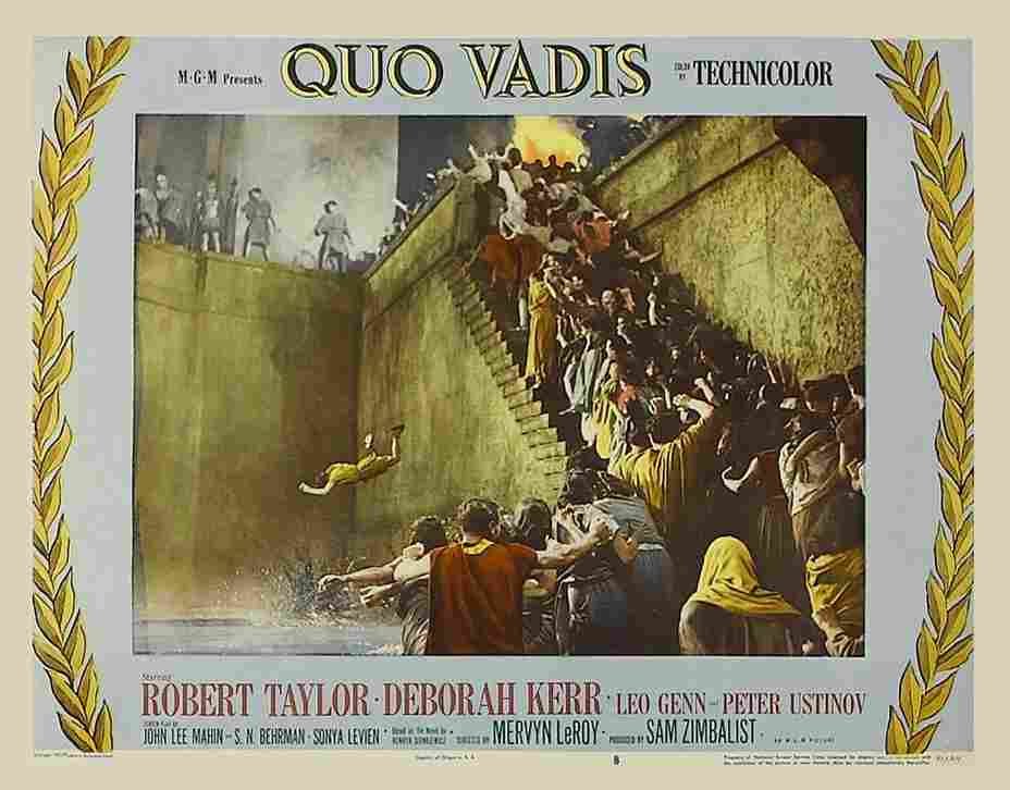 Quo Vadis 1951 14  film star poster A4 Photo Print