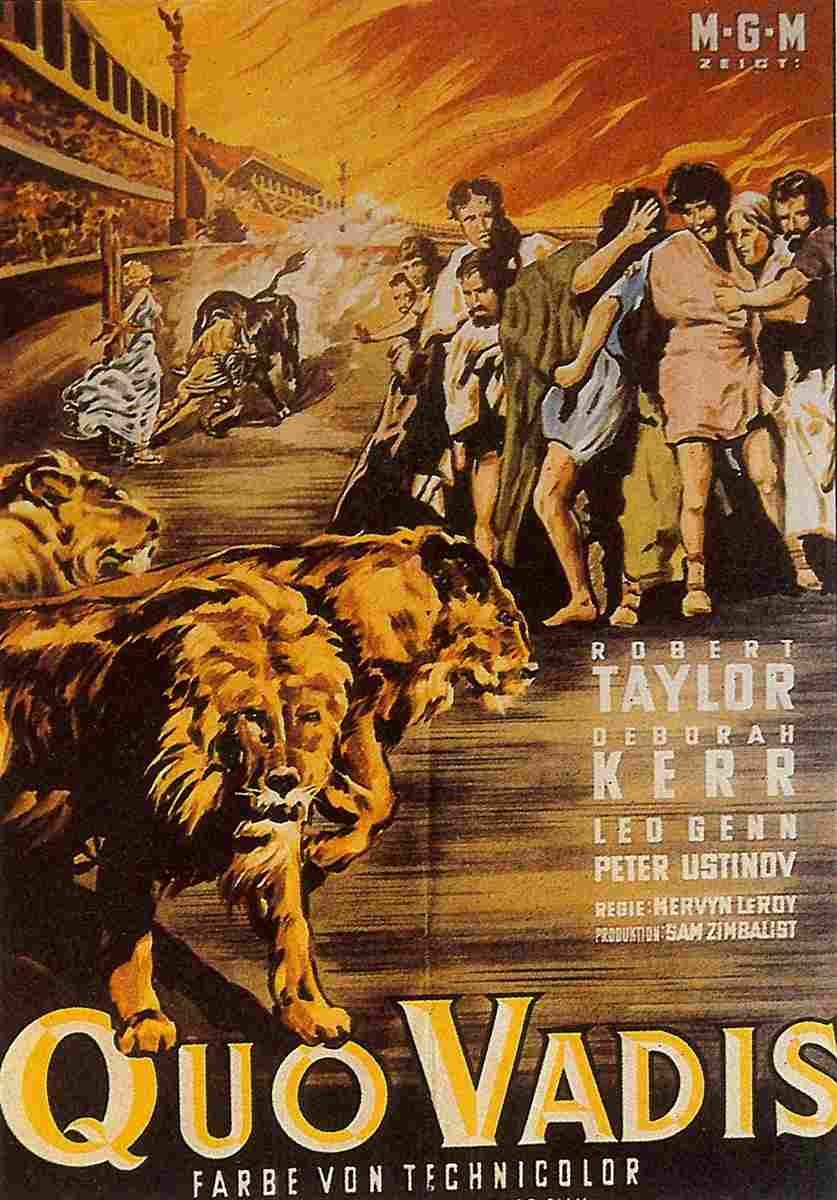 Quo Vadis 1951 17  film star poster A4 Photo Print