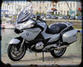 R 1200 Rt 10 7 A4 Photo Print Motorbike Vintage Aged