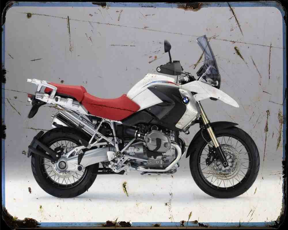 R 1200Gs Special 4 A4 Photo Print Motorbike Vintage Aged
