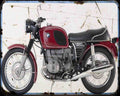 R 60 5 2 A4 Photo Print Motorbike Vintage Aged