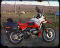 R100Gs Pd 88 5 A4 Photo Print Motorbike Vintage Aged