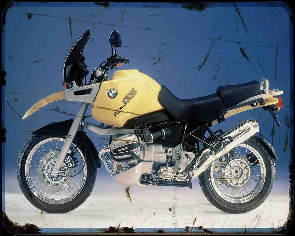 R1100Gs 98 A4 Photo Print Motorbike Vintage Aged