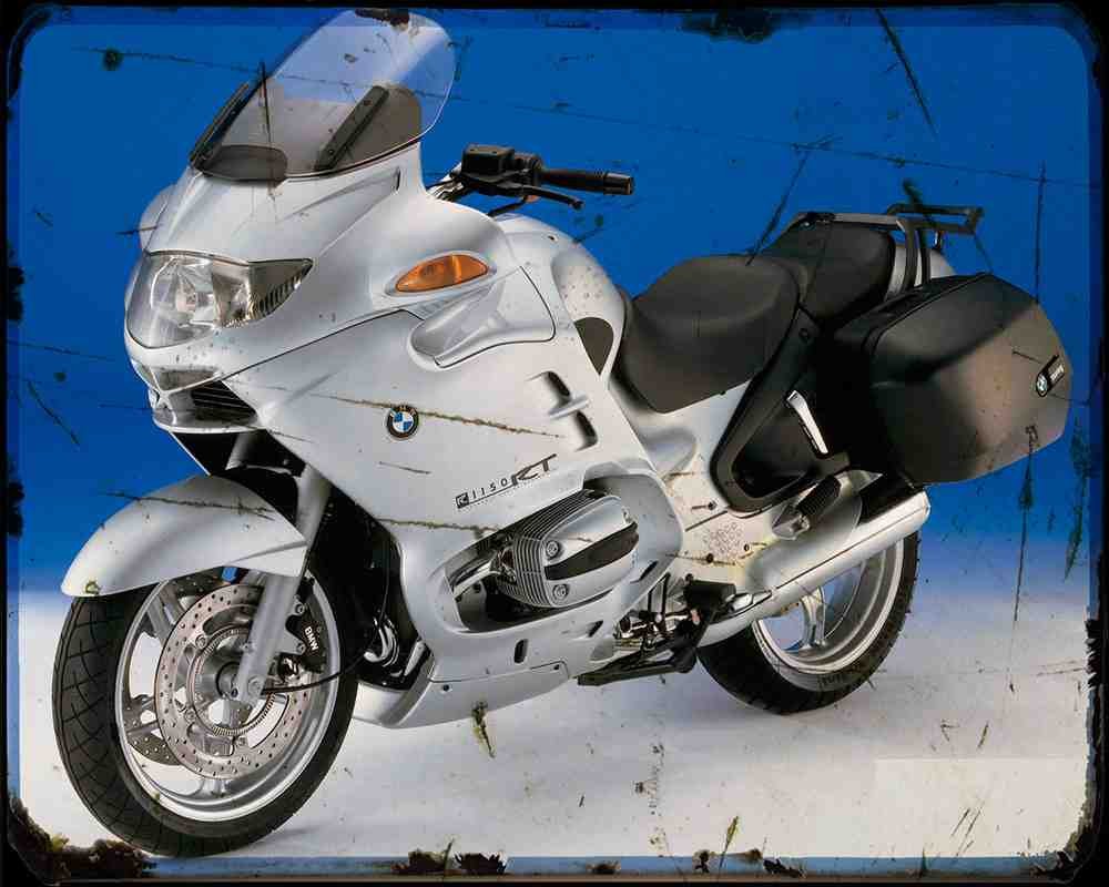 R1100Rt 00 A4 Photo Print Motorbike Vintage Aged