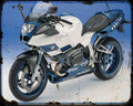 R1100S Boxercup 5 A4 Photo Print Motorbike Vintage Aged