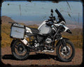R1200Gs Adventure 14 3 A4 Photo Print Motorbike Vintage Aged