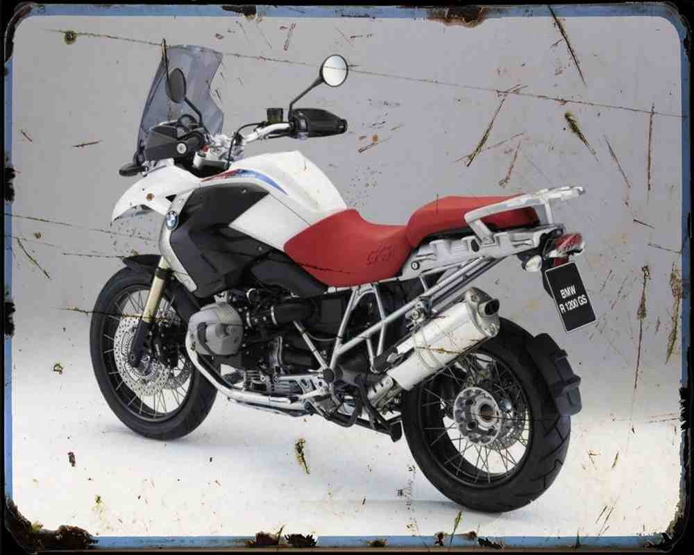 R1200Gs Special 3 A4 Photo Print Motorbike Vintage Aged