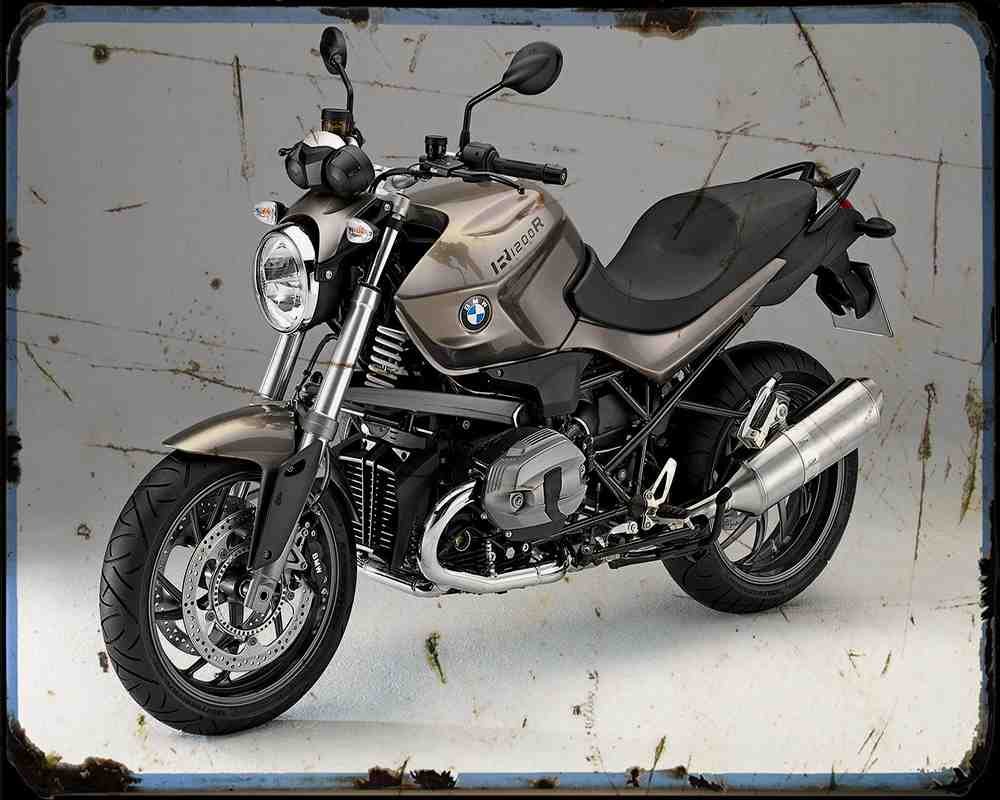 R1200R 14 2 A4 Photo Print Motorbike Vintage Aged