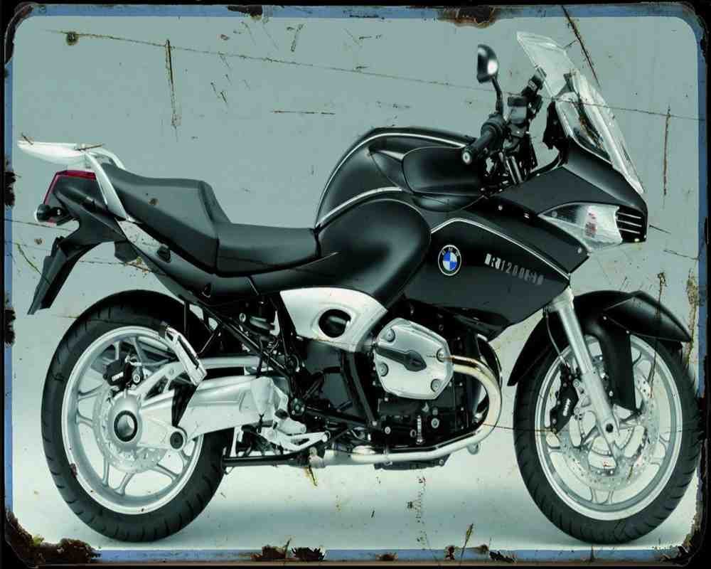 R1200St 05 8 A4 Photo Print Motorbike Vintage Aged