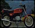 R65 79 A4 Photo Print Motorbike Vintage Aged