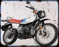 R80Gs 80 A4 Photo Print Motorbike Vintage Aged