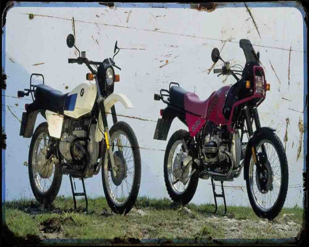 R80Gs 88 3 A4 Photo Print Motorbike Vintage Aged