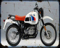 R80Gs Pd 84 4 A4 Photo Print Motorbike Vintage Aged