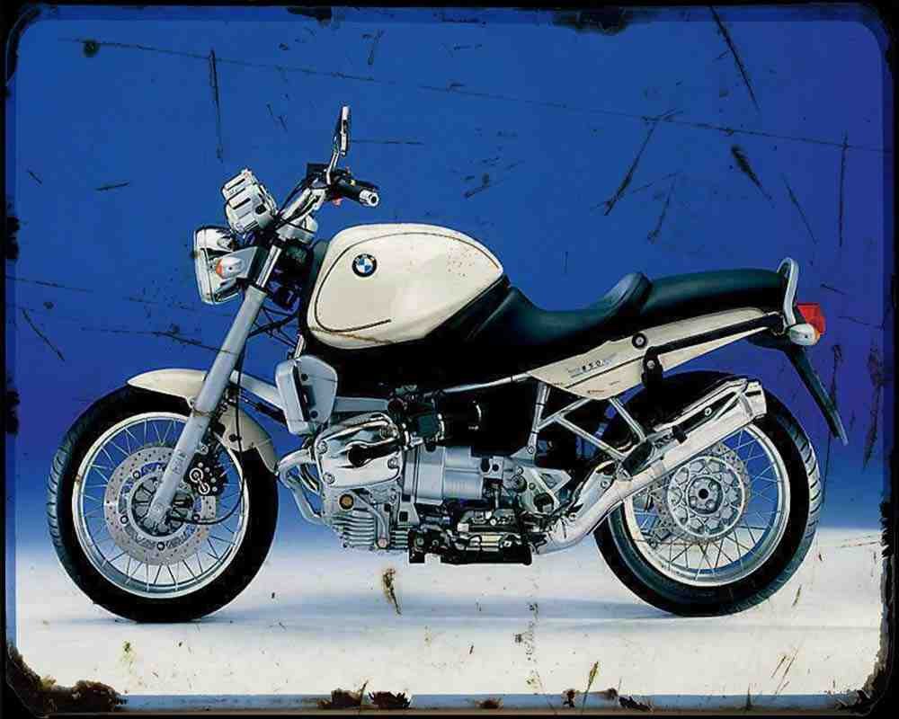 R850R 94 1 A4 Photo Print Motorbike Vintage Aged