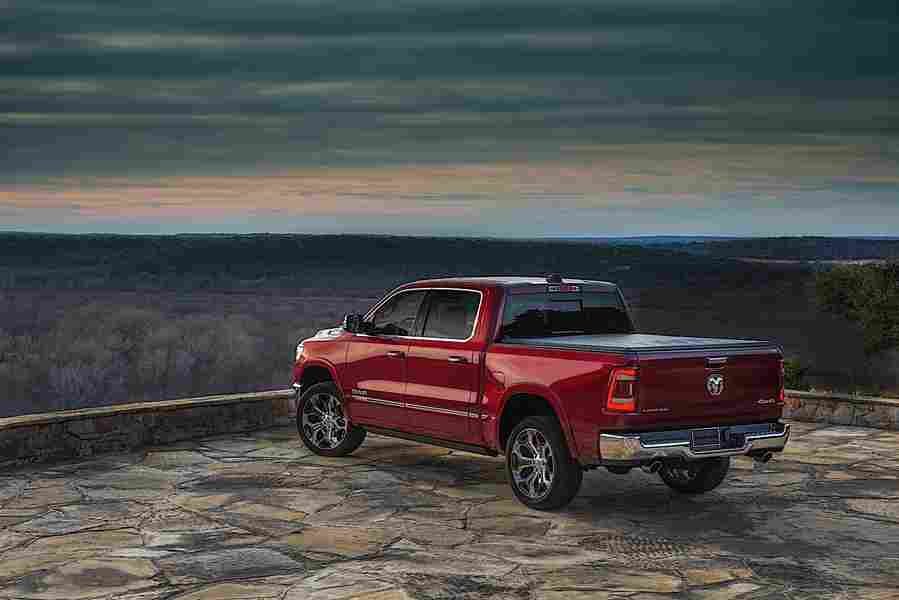 RAM Trucks 1500 Crew Cab 6227 3 Car A4 Photo Print