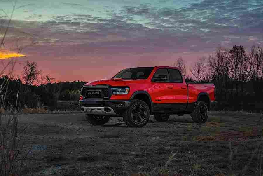 RAM Trucks 1500 Quad Cab 6228 10 Car A4 Photo Print