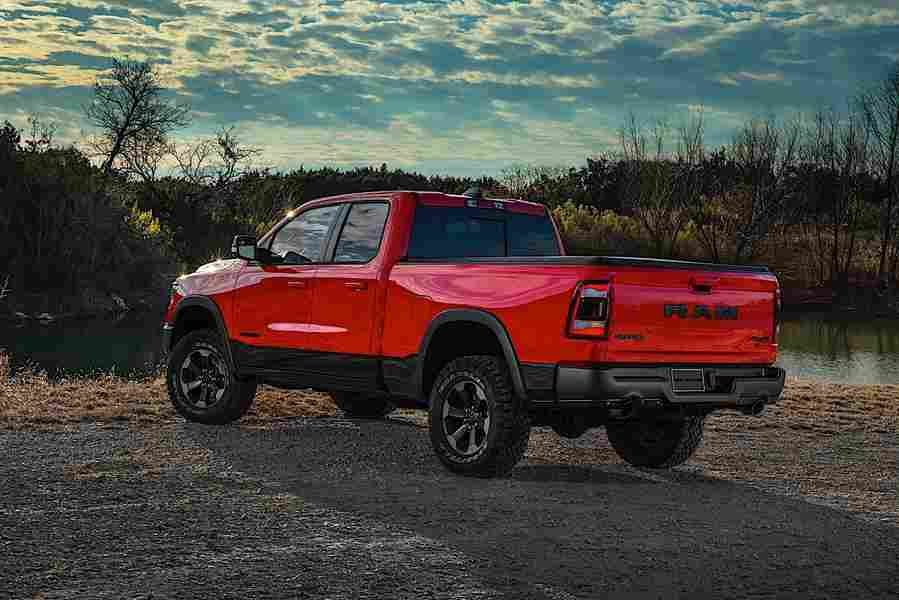 RAM Trucks 1500 Quad Cab 6228 22 Car A4 Photo Print