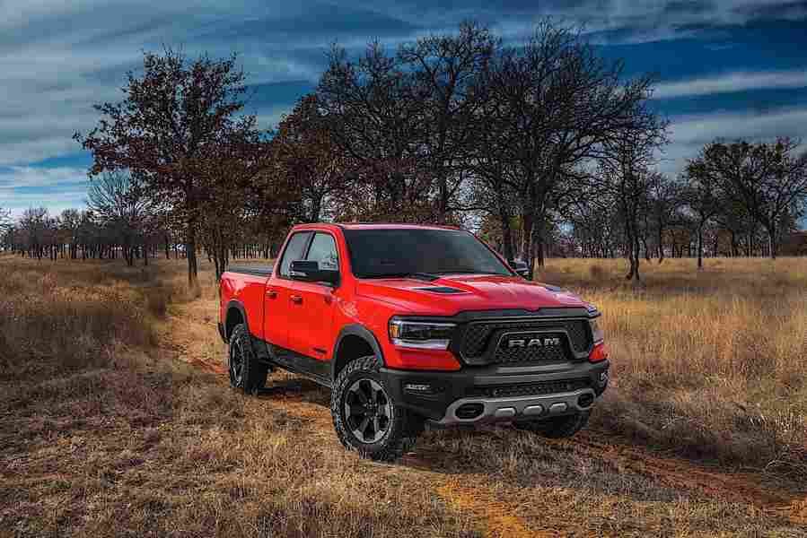RAM Trucks 1500 Quad Cab 6228 24 Car A4 Photo Print
