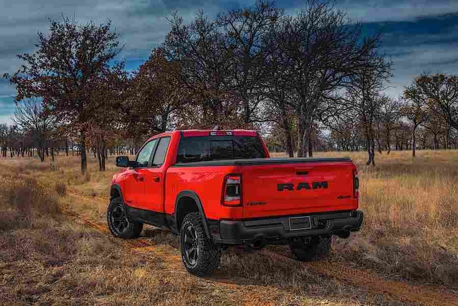 RAM Trucks 1500 Quad Cab 6228 3 Car A4 Photo Print