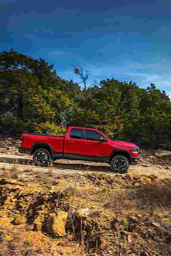 RAM Trucks 1500 Quad Cab 6228 32 Car A4 Photo Print