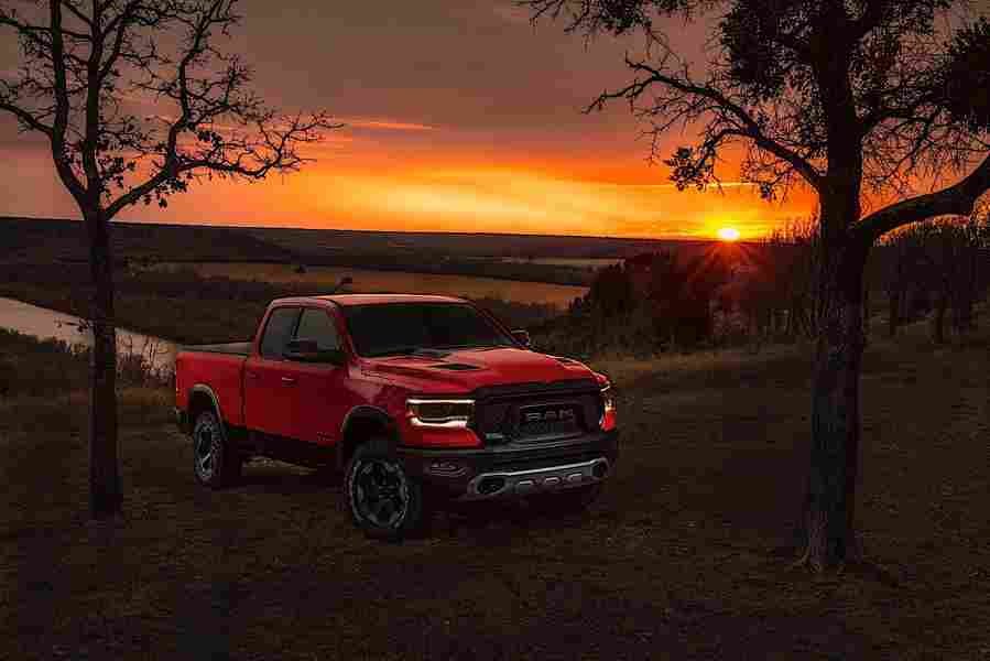 RAM Trucks 1500 Quad Cab 6228 6 Car A4 Photo Print