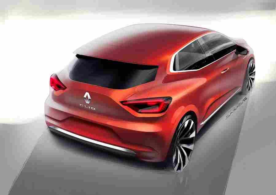 RENAULT Clio 6523 6 Car A4 Photo Print
