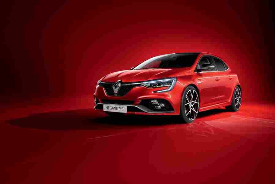 RENAULT Megane RS 6735 6 Car A4 Photo Print