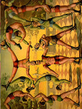 RGC026 acrobat troupe card 1 Advert A4 Photo Print