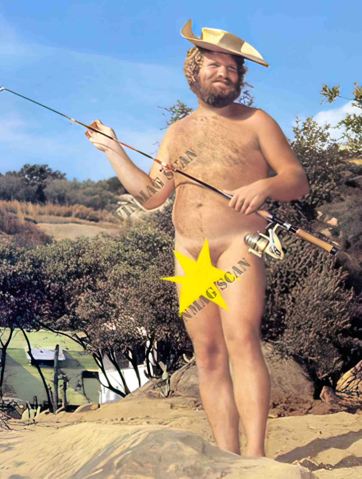 RGC109 gone fishing 2 Advert A4 Photo Print
