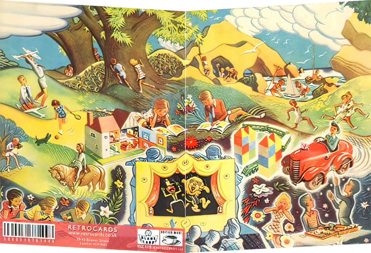 RGC119 playtime 2 Advert A4 Photo Print