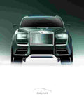 ROLLS ROYCE Cullinan 6356 25 Car A4 Photo Print